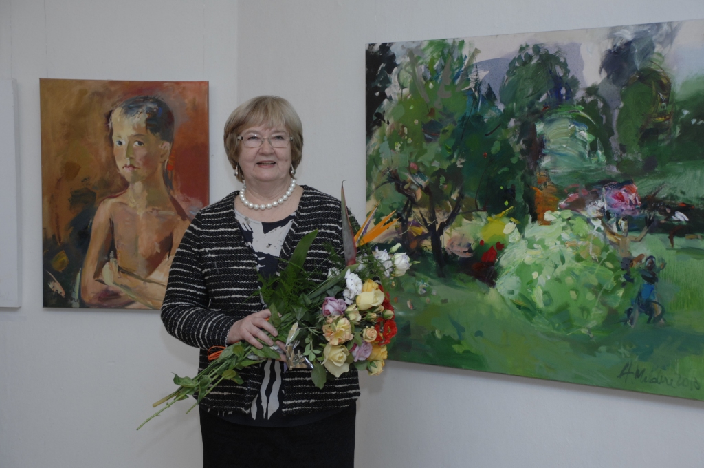 Gleznotājas Anitas Melderes  personālizstādi «Reālās vērtības» atklāja Bauskas novadpētniecības un mākslas muzejā.
Autors: Ivars Bogdanovs