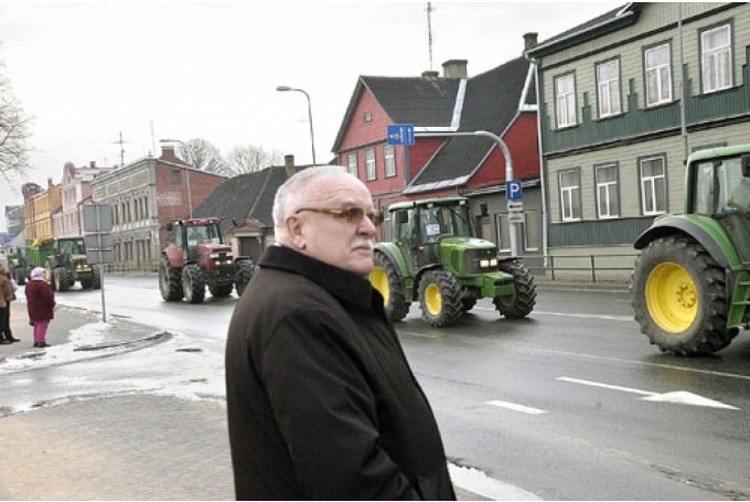 Pasākuma rīkotājs Jānis Bite.
Autors: No arhīva.