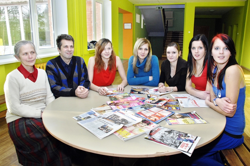 Mežotnes internātvidusskolas 12. klase.
Autors: Foto – Ivars Bogdanovs