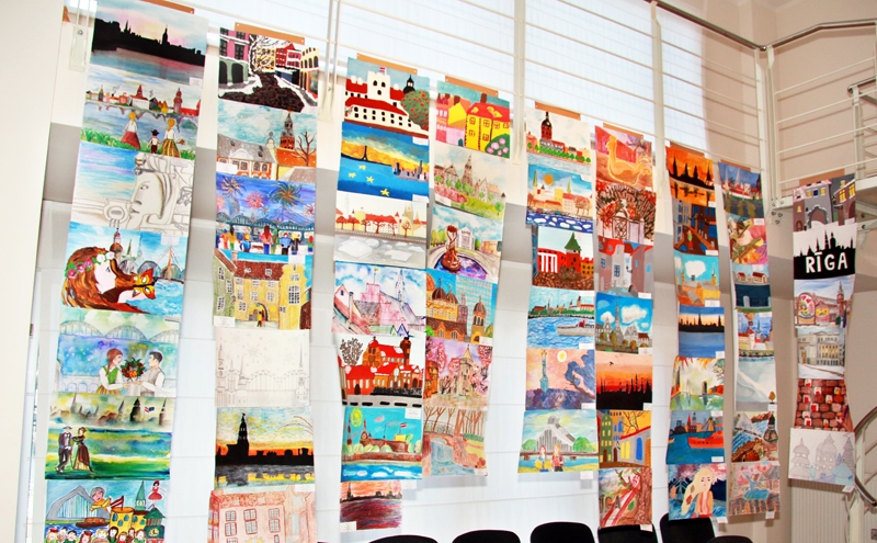 Ilustrāciju konkursā piedalījās Bauskas un Rundāles novada skolu audzēkņi.
Autors: Linda Kaufmane
