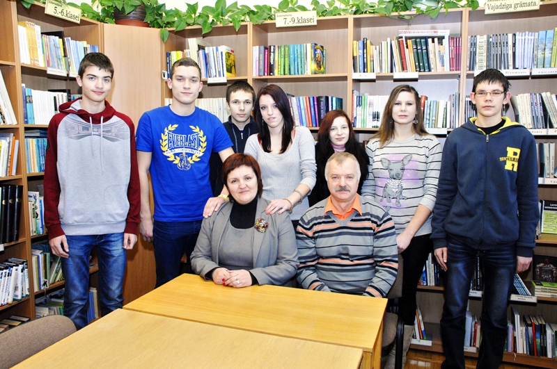 Iecavas internātpamatskolas 9.a klase.
Autors: Foto – Ivars Bogdanovs