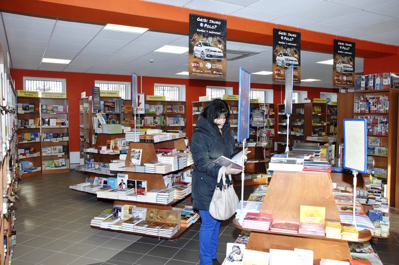 Bauskas grāmatnīcā «Zvaigzne ABC» var uzzināt pirktāko grāmatu nosaukumus.
Autors: Ivars Bogdanovs