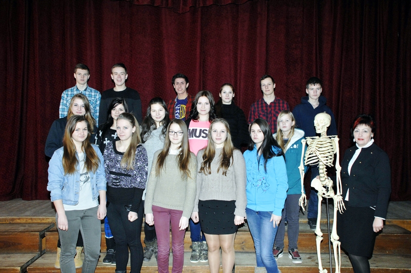 Pilsrundāles vidusskolas 9.a klase. 
Autors: Foto – Ivars Bogdanovs