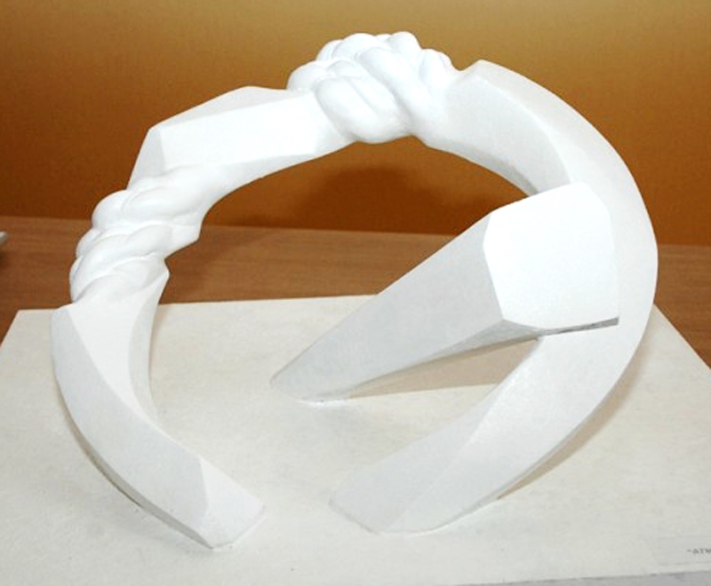 Mets «Atmodusies straume», ko veidojis Āris Smildzers.
Autors: Foto – Ivars Bogdanovs