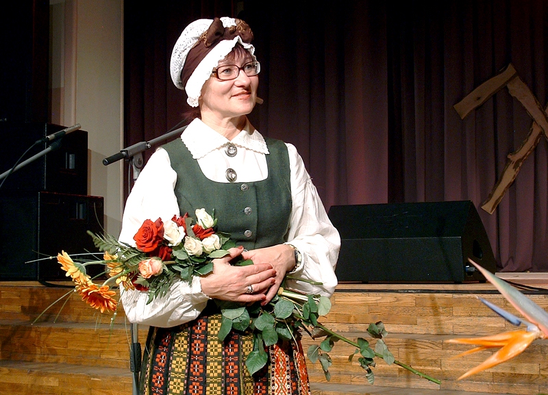 Valda Kaufmane, Vecumnieku tautas nama vadītāja.
Autors: no «Bauskas Dzīves» arhīva