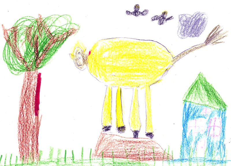 Renijs Alksnis, Mežgaļu pamatskolas 1. klase.