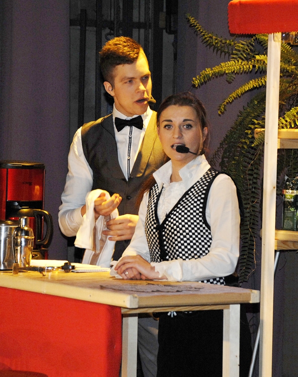 Lomās – Sabīne Berezina un Mārtiņš Jātnieks.
Autors: Ivars Bogdanovs