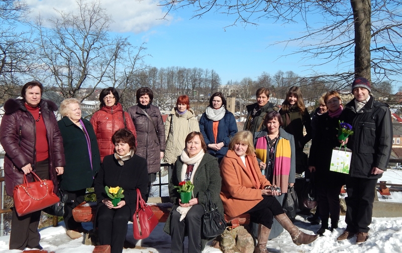 Vecumnieku novada pedagogi Talsos. 
Autors: L. Silakaktiņa