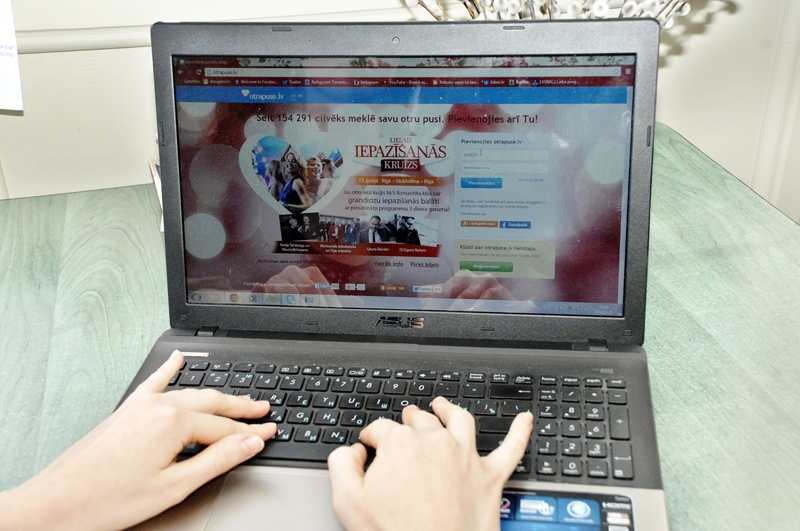 Populāra iepazīšanās platforma ir interneta vietne otrapuse.lv.
Autors: Foto – Ivars Bogdanovs