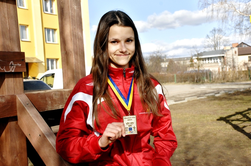 Ineses Tarvidas izcīnītā sudraba medaļa turnīrā Trelleborjā ir augstu novērtēta teikvondo sportistu vidū.
Autors: Ivars Bogdanovs