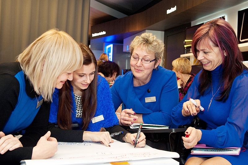 Bauskas sākumskolas pedagoģes mācās programmā ««Samsung» skola nākotnei». 
Autors: Publicitātes foto.