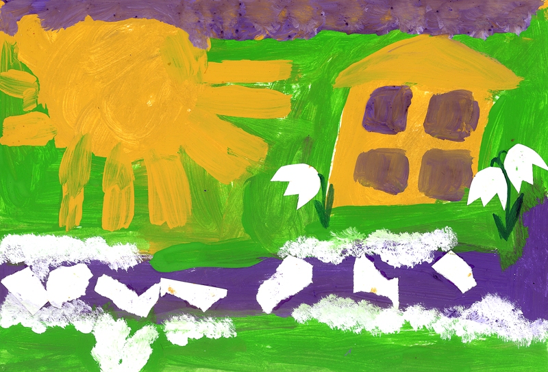 Anda Fišere, 4 gadi.