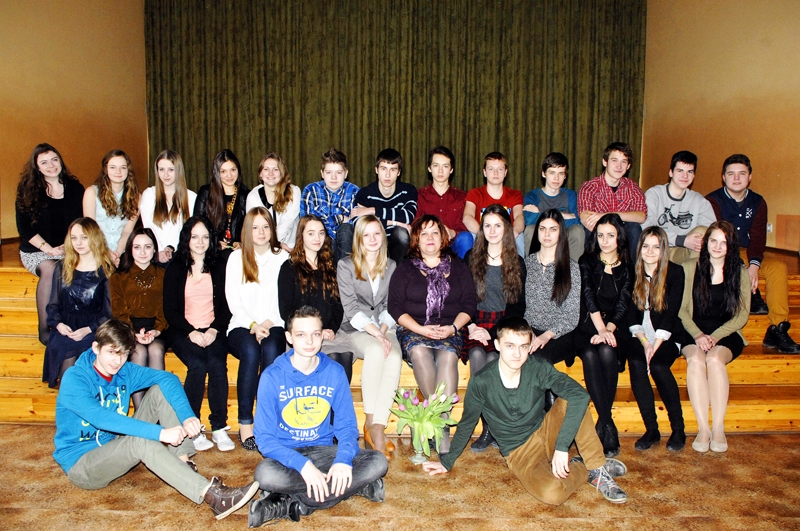 Iecavas vidusskolas 9.a klase.
Autors: Foto – Ivars Bogdanovs