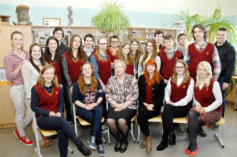 Bauskas Valsts ģimnāzijas 12.a klase.
Autors: Foto – Ivars Bogdanovs