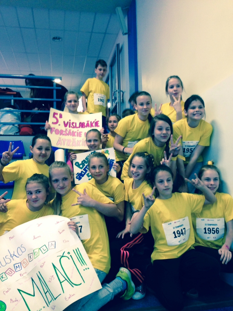 Pirmo reizi čempionātā piedalās Bauskas sākumskolas 5. b klase.
Autors: www.bauskasdzive.lv