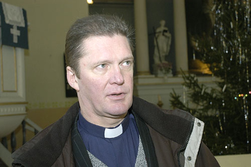 Juris Morics, Vecumnieku draudzes mācītājs.
Autors: Foto no «Bauskas Dzīves» arhīva.