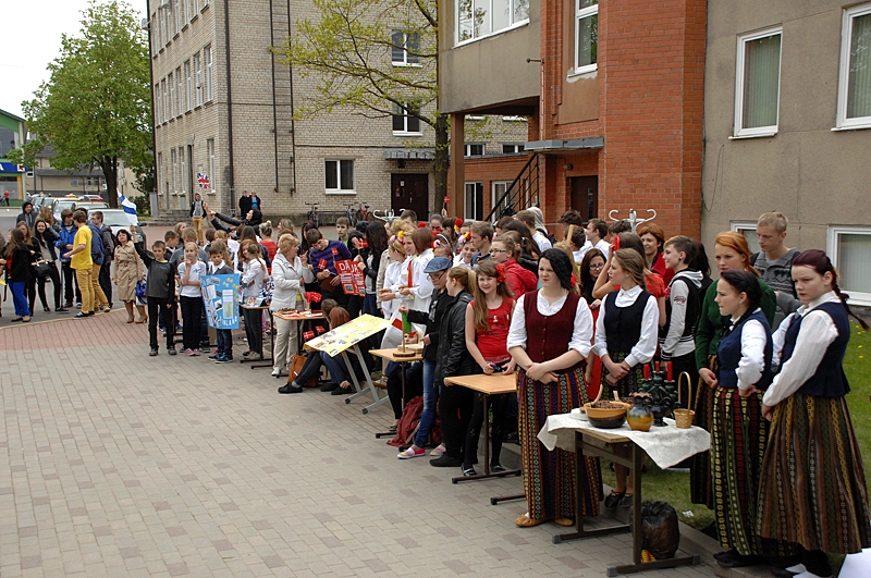 Eiropas dienas svinēšana Bauskas 2. vidusskolā.
Autors: Ivars Bogdanovs