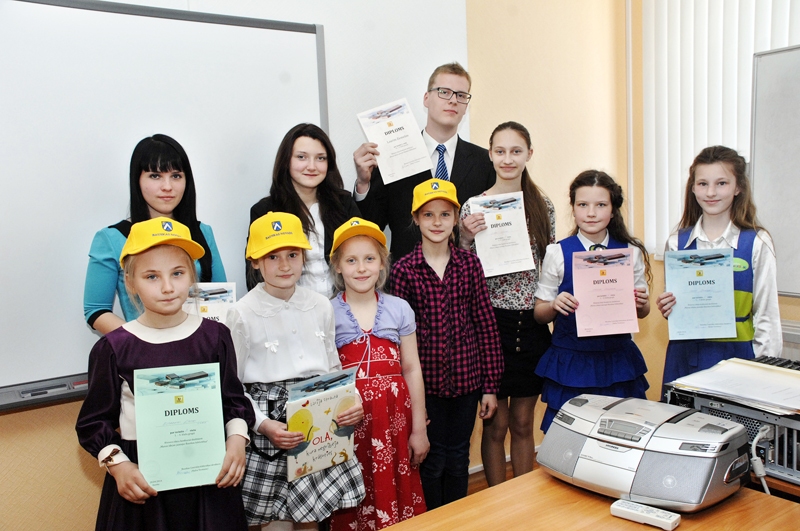 Uzvarētāji skolēnu ideju konkursā.
Autors: Foto – Ivars Bogdanovs 