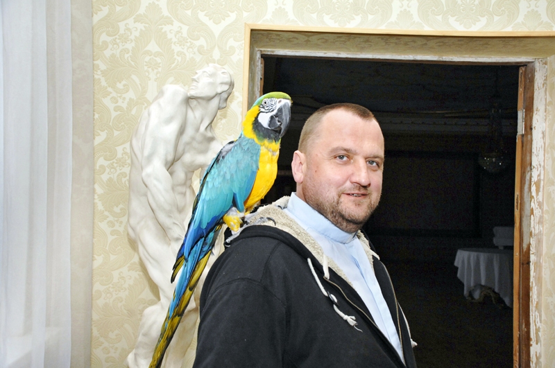 Andreja Mediņa skaustu ara Flečers izvēlējies par savu skatu platformu.
Autors: Foto – Ivars Bogdanovs