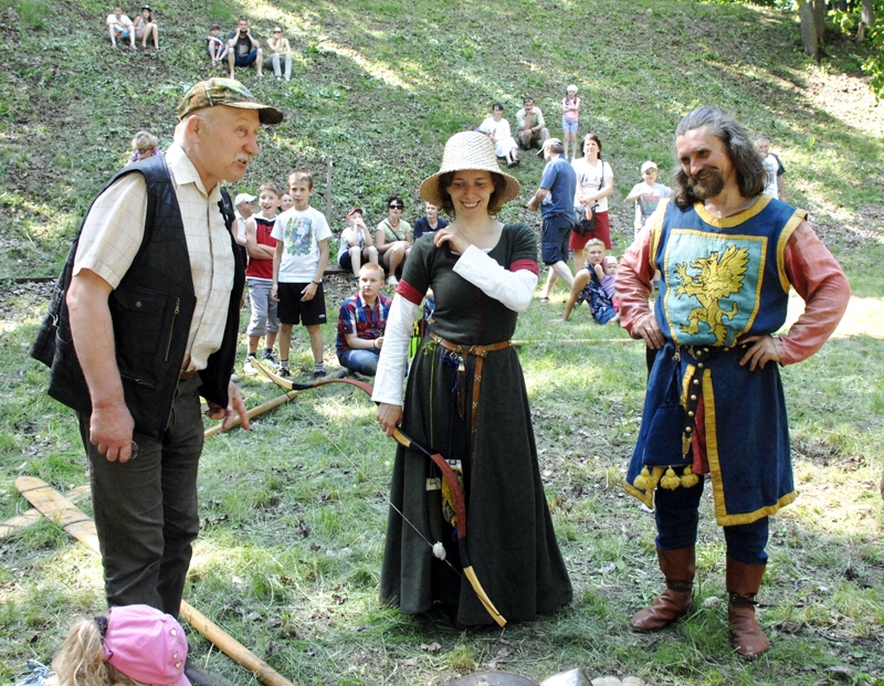 Skatītāji varēja iepazīties ar viduslaiku dzīvesveidu, ko rekonstruēja dažādas vēstures biedrības.
Autors: Foto – Ivars Bogdanovs