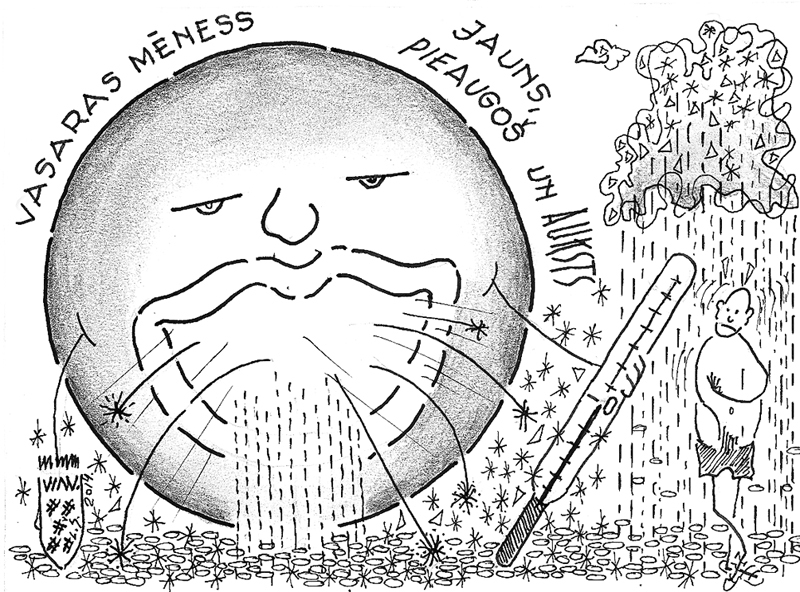 Autors: Zīmējums – Laimonis Šulcs