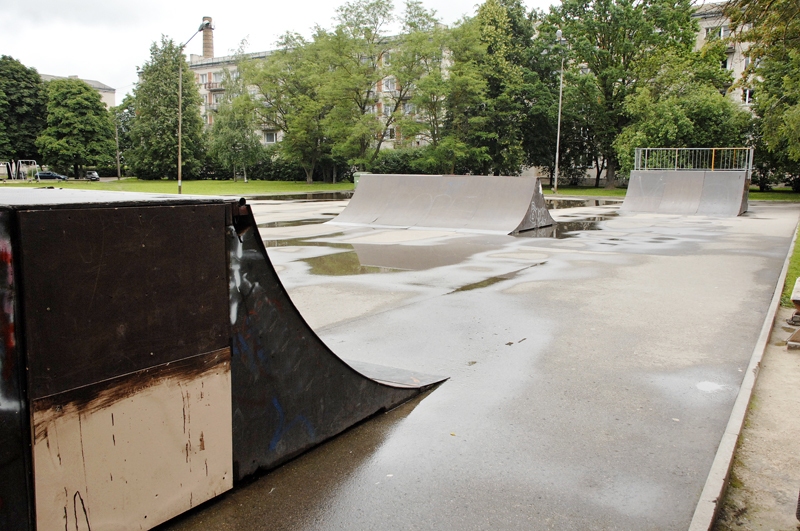 Bauskas skeitparkā nepieciešamas jaunas rampas.
Autors: Foto – Ivars Bogdanovs