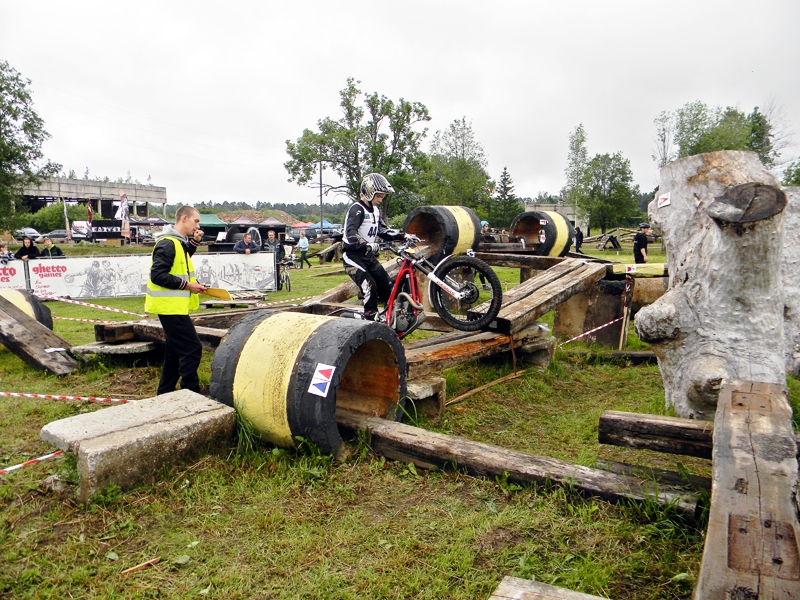 Jaunais sportists Kristaps Ķīlis startē sacensībās Ugālē. 
Autors: no K. Ķīļa albuma