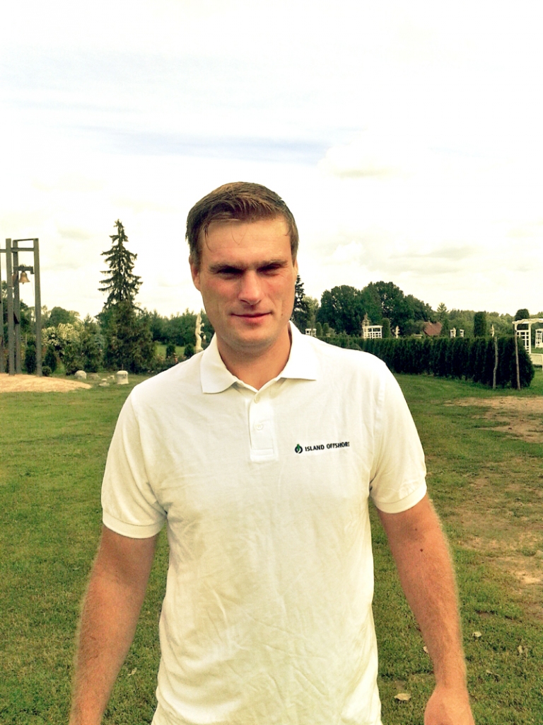 Misionārs Aigars Jurčs.
Autors:  no albuma