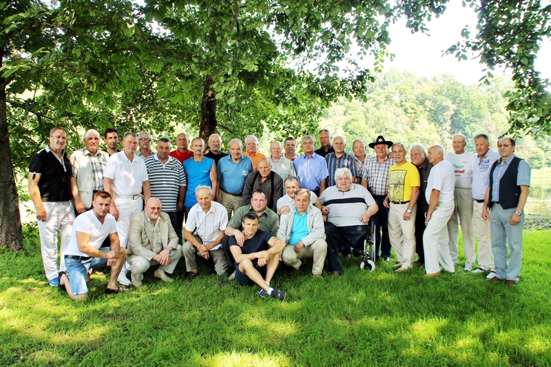 Ziedoņos salidojumā satiekas bijušā Bauskas rajona cīkstoņi un citu sporta veidu veterāni.
Autors: Uldis Varnevičs