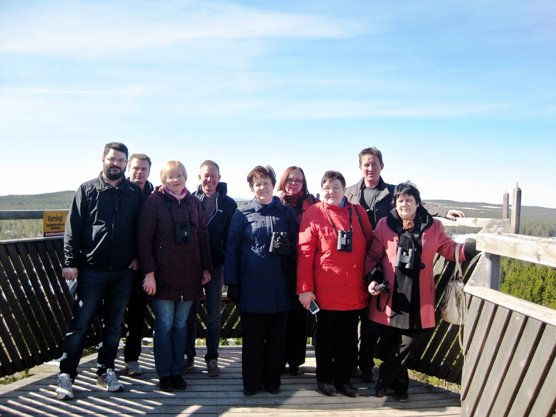 Bauskas Valsts ģimnāzijas pedagogi kopā ar kolēģiem no Martina Koha ģimnāzijas Zviedrijā.
Autors: no albuma