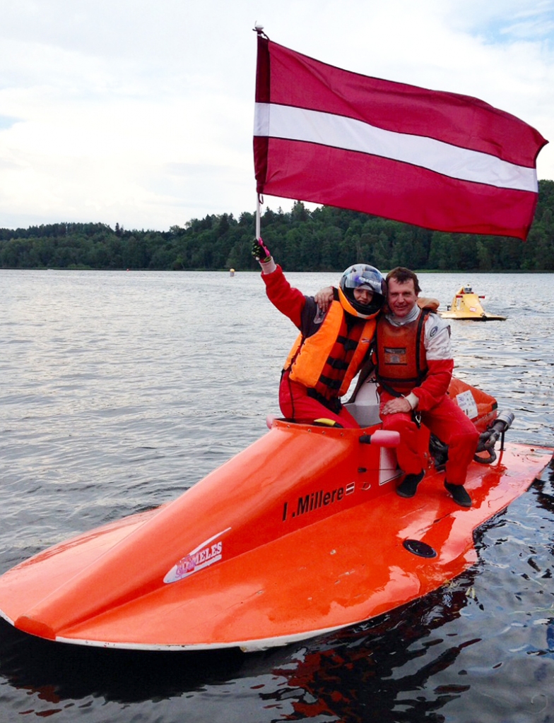 Lotārs un Ieva Milleri Baltijas čempionātā.
Autors: no ģimenes albuma