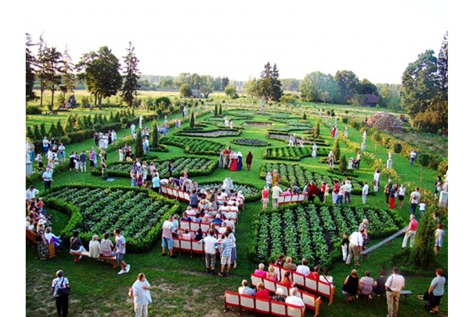 Bruknā Dārza svētkos.
Autors: no 