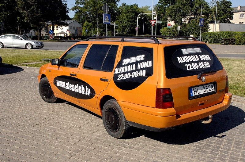 Ar alkohola nomas reklāmu un nomas darbībām firma pārkāpa likumu.
Autors: no «Bauskas Dzīves» arhīva