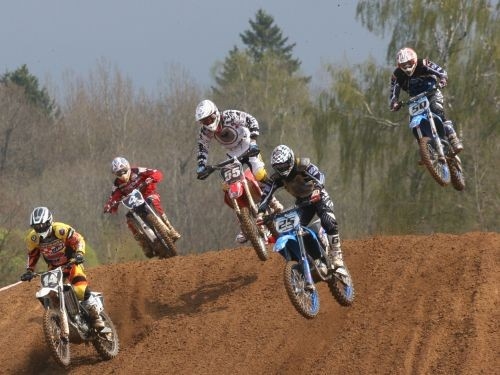 Sacīkstes «Pīlādžu mototrasē».
Autors: no «Bauskas Dzīves» arhīva