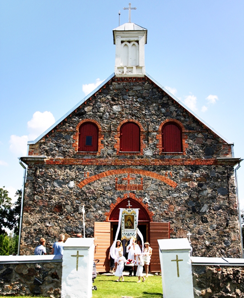 Ozolaines baznīca.
Autors: no Ozolaines baznīcas arhīva