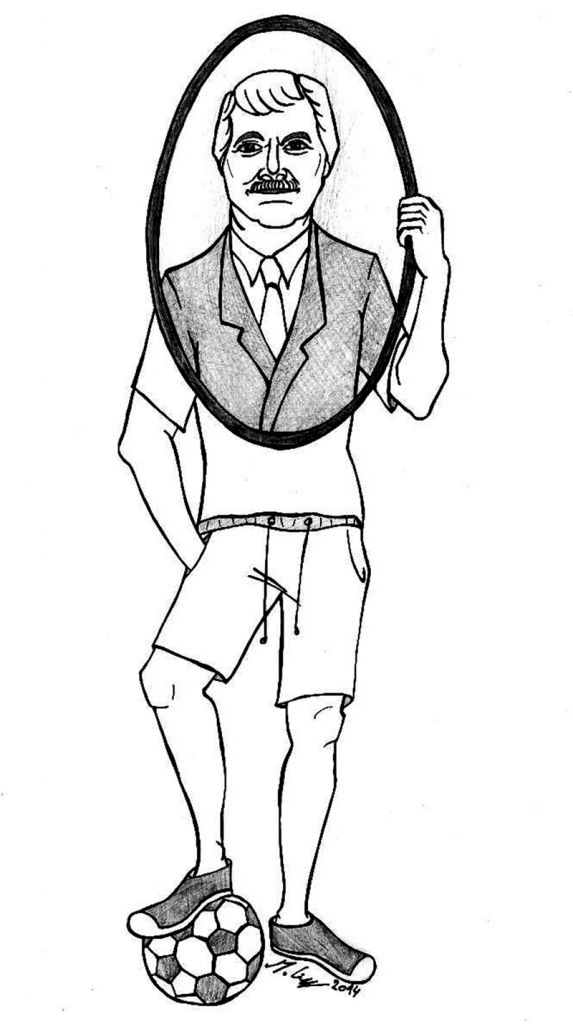 Aivars Meija darba gaitu sākumā bija sporta skolotājs, tagad strādā uzņēmumā, kas nodarbojas ar gaļas pārstrādi.
Autors: Zīmējums – Marta Liepa