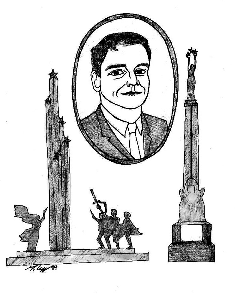 Edvīns Šnore Nacionālās apvienības «stāstam» par latviešu un krievu attiecībām mēģina piešķirt plašāku dimensiju, tomēr tālāk par jau ierasto 16. marta un 9. maija ķīviņu retoriku netiek.
Autors: Zīmējums – Marta Liepa