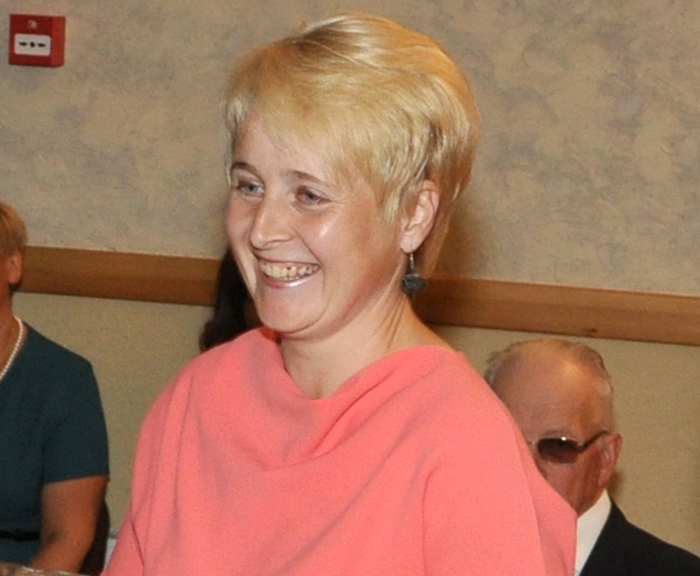 Andžela Briča, Kurmenes pagasta «Lutaušu» saimniece.
Autors: Žanna Zālīte