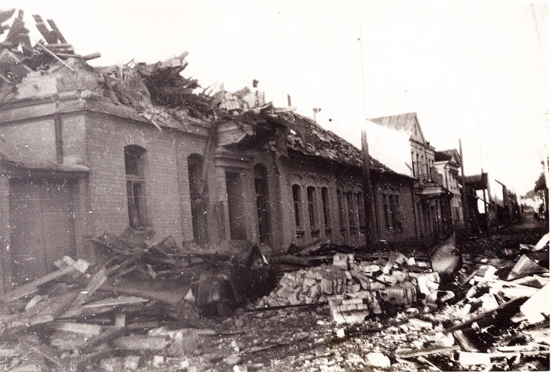 Bauska pirms 70 gadiem – 1944. gada rudenī.
Autors: no Bauskas novadpētniecības un mākslas muzeja krājumiem.