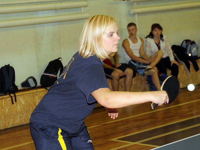 Beāte Šīmane izcīnīja otro vietu pirmās līgas sacensībās. 
Autors: Uldis Varnevičs