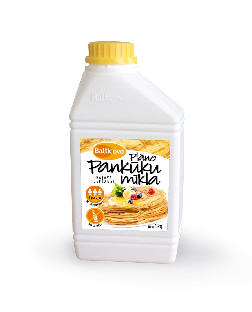 Jaunie produkti – olu baltums un pankūku mīkla.
Autors: Publicitātes foto.