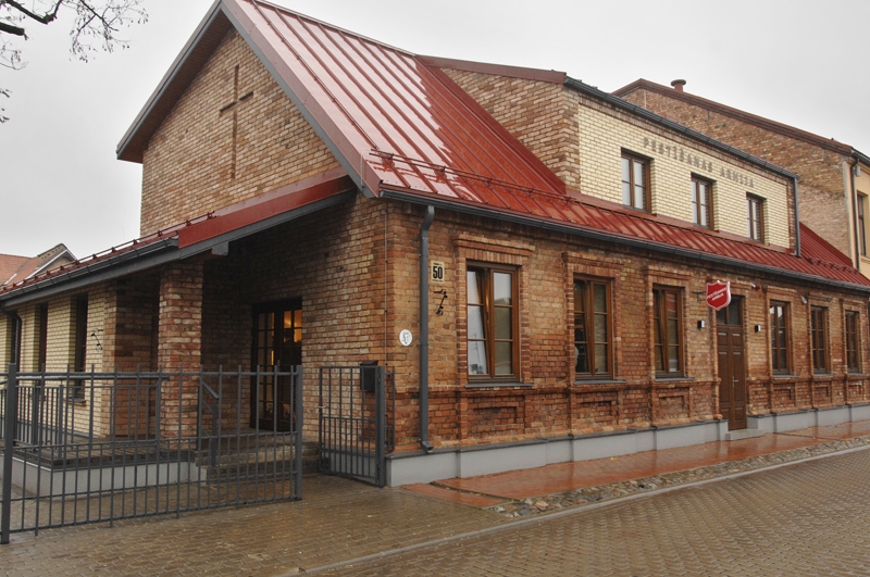 Pestīšanas Armijas Bauskas korpusa jaunā ēka Plūdoņa ielā 50.
Autors: Ivars Bogdanovs