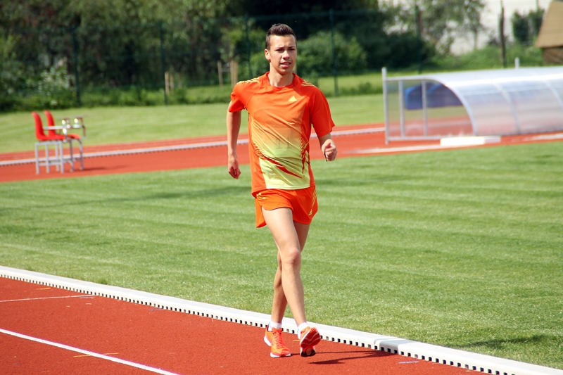 Raivo Saulgriezis Baltkrievijā izpildīja meistarkandidāta normatīvu.
Autors: no «Bauskas Dzīves» arhīva. 