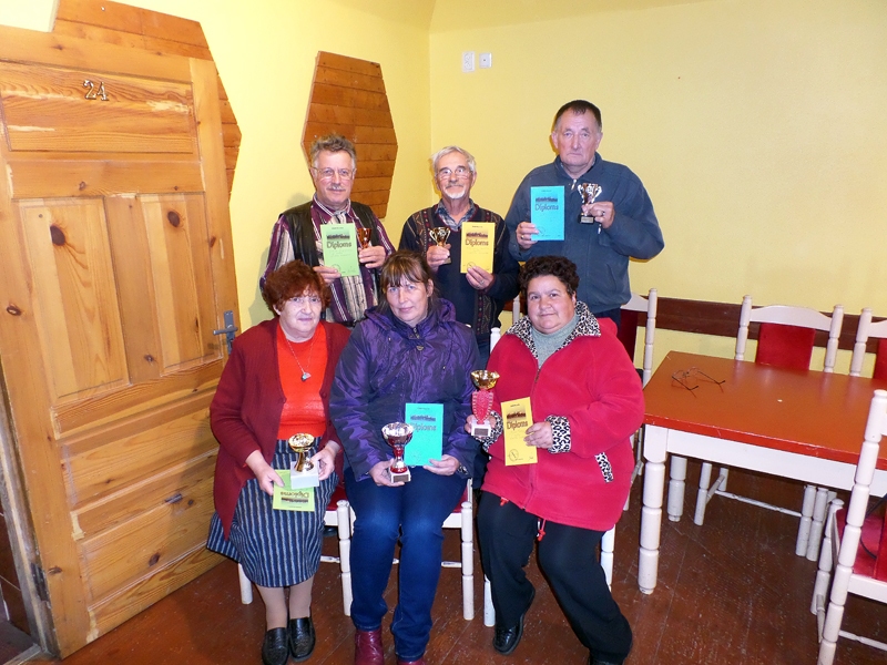 Revelīta turnīra trešā posma kausu ieguvēji no Invalīdu sporta un rehabilitācijas biedrības «Bauska».
Autors: Jānis Jegorovs