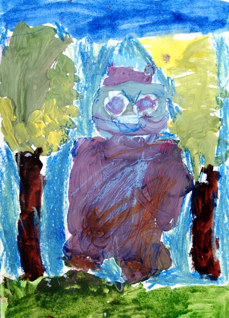 Egita Arāja, Griķu pamatskolas 1. klase.