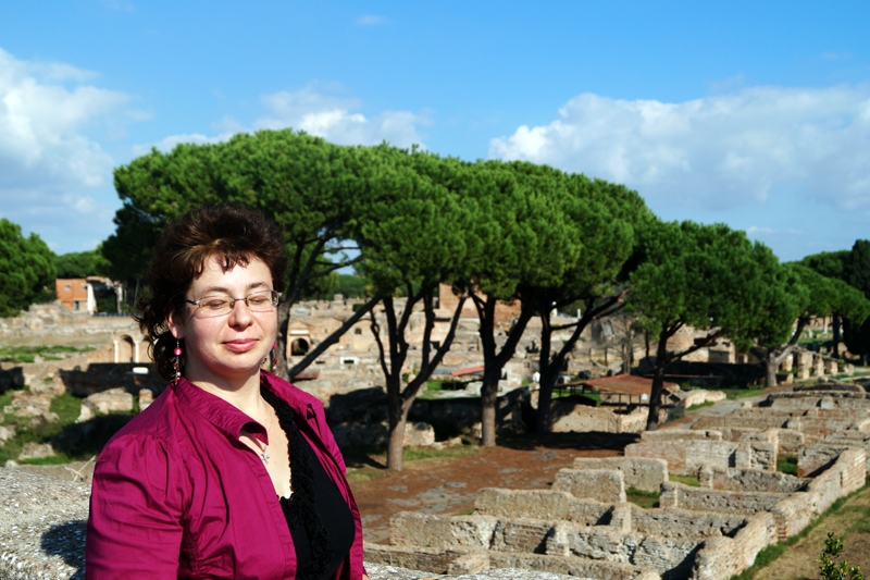 Vineta Skalberga Ostijā.
Autors: no personiskā albuma.