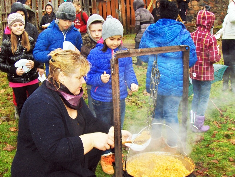 Maltīte dabā.
Autors: no skolas albuma.