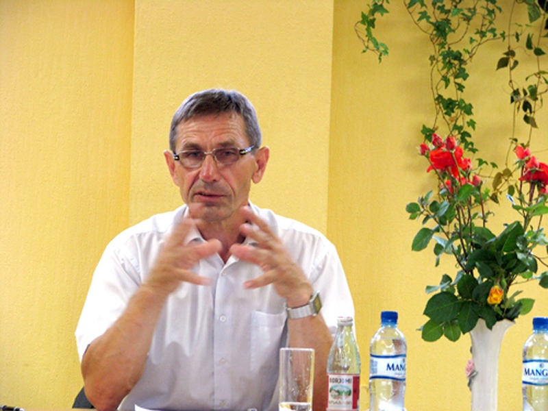 Vecumnieku novada domes priekšsēdētājs Rihards Melgailis.
Autors: no «Bauskas Dzīves» arhīva