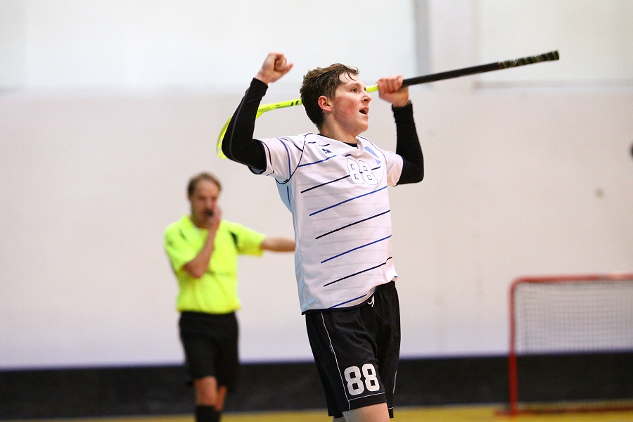 Rolands Kovaļevskis guva četrus vārtus un tika atzīts par komandas «Bauska» labāko spēlētāju šajā mačā.
Autors: Elīna Gruncka