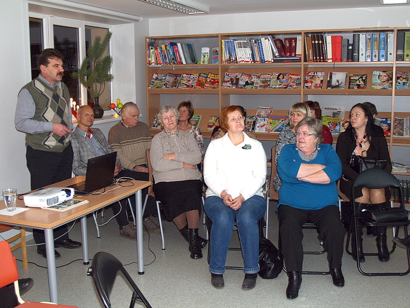Ingmārs Līdaka aizraujoši stāstīja par dzīvniekiem, ko ilgus gadus novērojis savās dzimtajās mājās Vecumnieku pusē.
Autors: Antra Ērgle